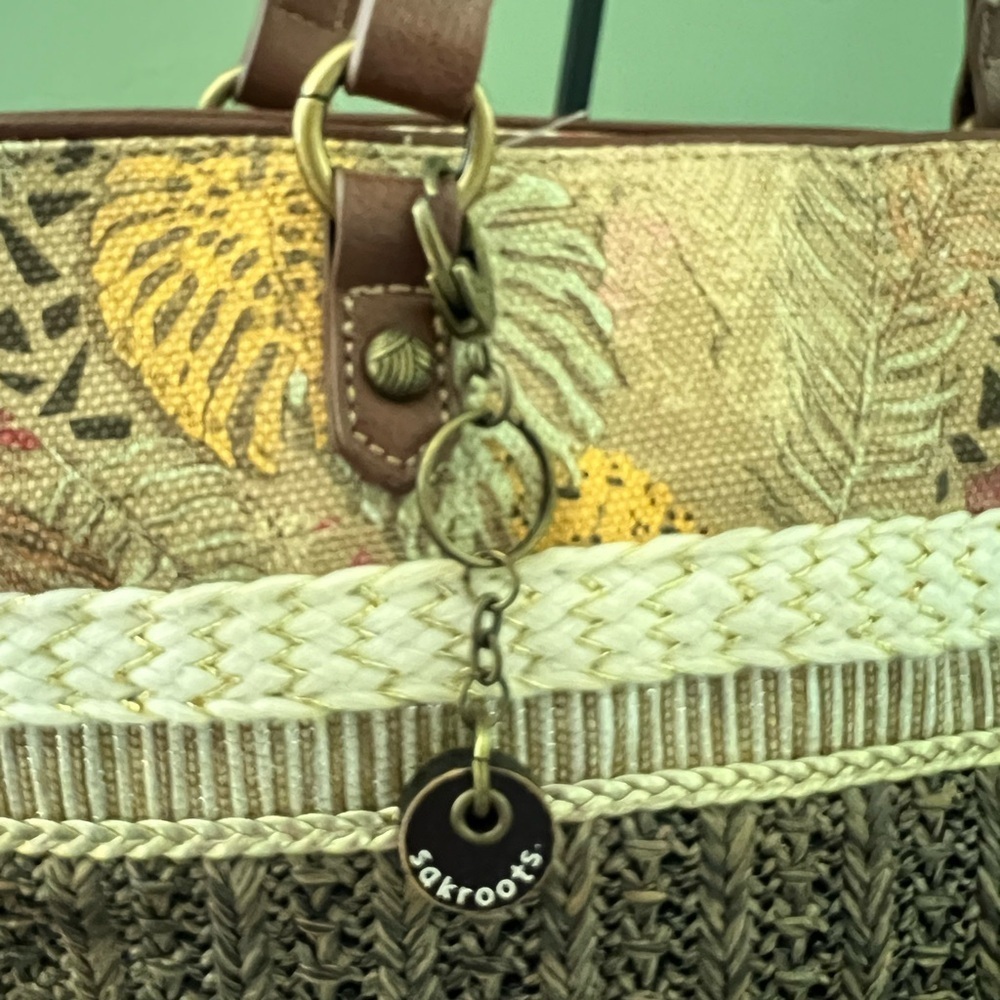 Sakroots Brown and Tan Tote Bag - Picture 2 of 7